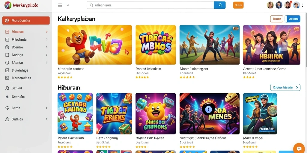 Tampilan grafis permainan yang menawan.