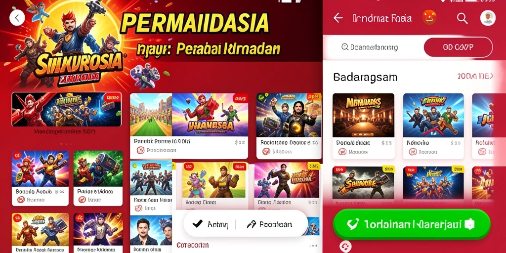 Tampilan antarmuka yang menarik dan intuitif.