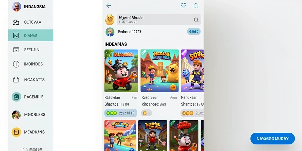 Tampilan awal GADUNSLOT dengan berbagai pilihan permainan slot.