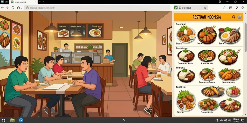 Tangkapan layar menunjukkan karakter utama dalam aksi.
