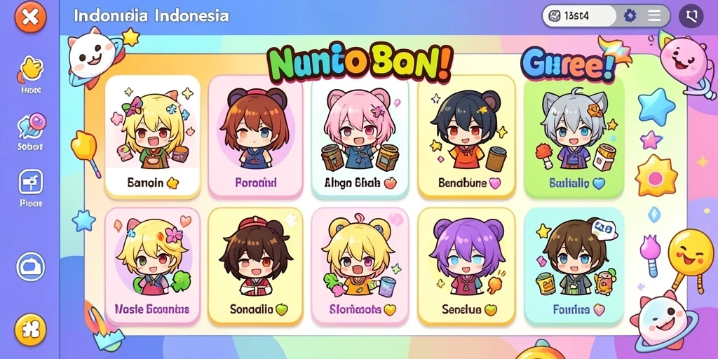 Tampilan antarmuka aplikasi yang menarik dan modern.
