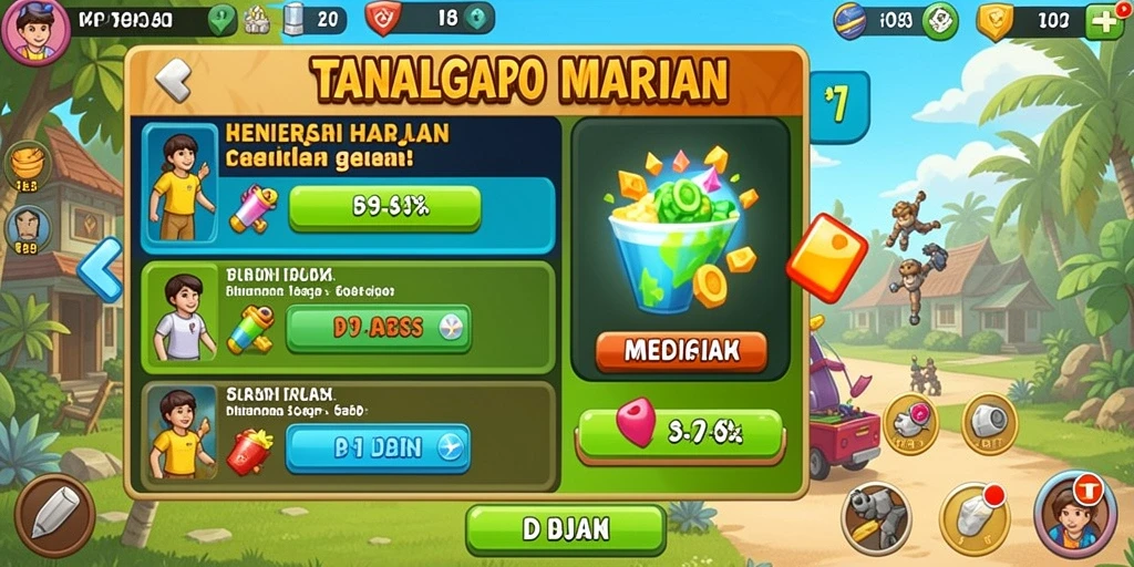 Tampilan antarmuka yang menarik dan mudah digunakan.