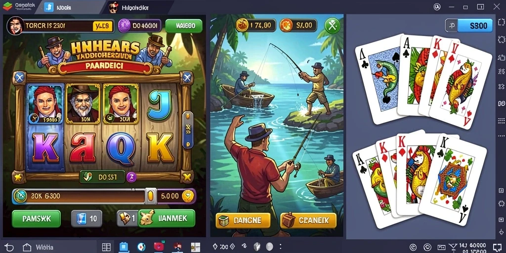 Tampilan awal game yang memukau.