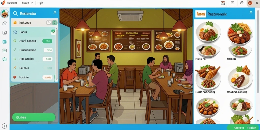 Tangkapan layar yang menunjukkan petualangan epik di TENTOTO.